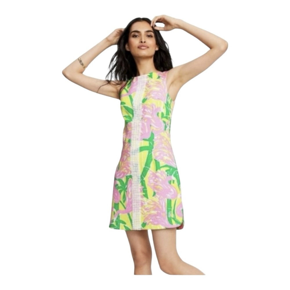 Lilly Pulitzer For Target Pink and Green Patterned Dress. Size 6